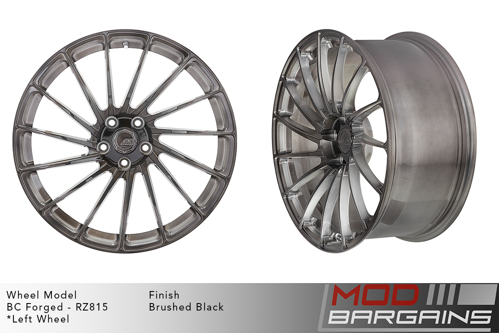 BC Forged RZ815 Monoblock Wheels 17-23 Inch - All Makes & Models